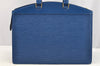 Authentic Louis Vuitton Epi Riviera Hand Bag Blue M48185 LV 5393I
