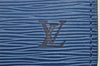 Authentic Louis Vuitton Epi Riviera Hand Bag Blue M48185 LV 5393I