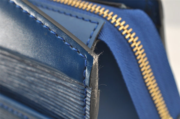 Authentic Louis Vuitton Epi Riviera Hand Bag Blue M48185 LV 5393I