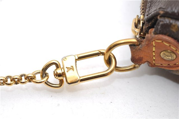 Auth Louis Vuitton Monogram Eva Accessories Pouch Shoulder Bag M95567 LV 5394D