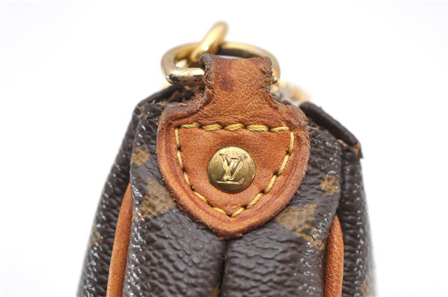 Auth Louis Vuitton Monogram Eva Accessories Pouch Shoulder Bag M95567 LV 5394D