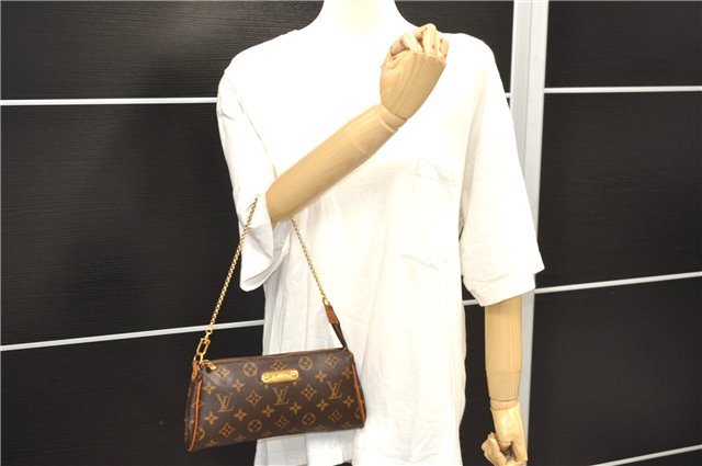 Auth Louis Vuitton Monogram Eva Accessories Pouch Shoulder Bag M95567 LV 5394D
