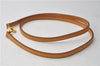 Authentic Louis Vuitton Leather Shoulder Strap Beige 47.6" LV 5394E