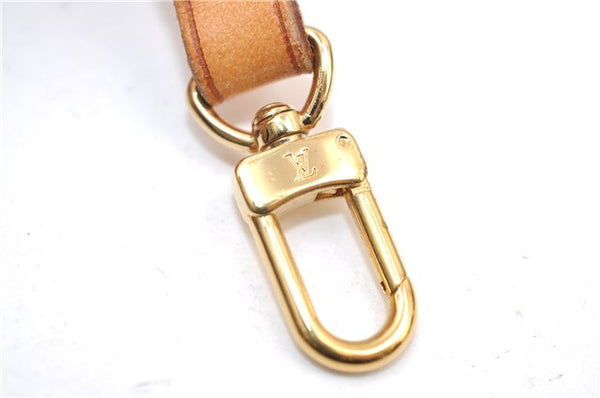Authentic Louis Vuitton Leather Shoulder Strap Beige 47.6" LV 5394E