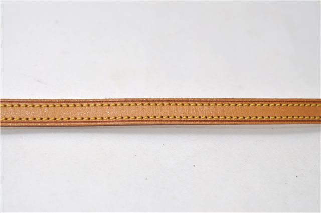 Authentic Louis Vuitton Leather Shoulder Strap Beige 47.6