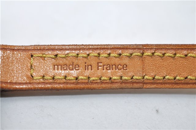 Authentic Louis Vuitton Leather Shoulder Strap Beige 47.6