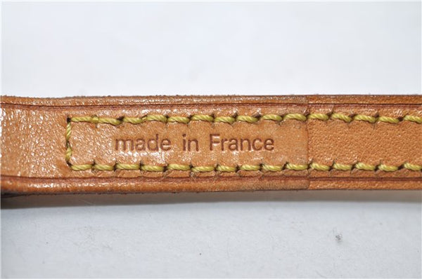 Authentic Louis Vuitton Leather Shoulder Strap Beige 47.6" LV 5394E