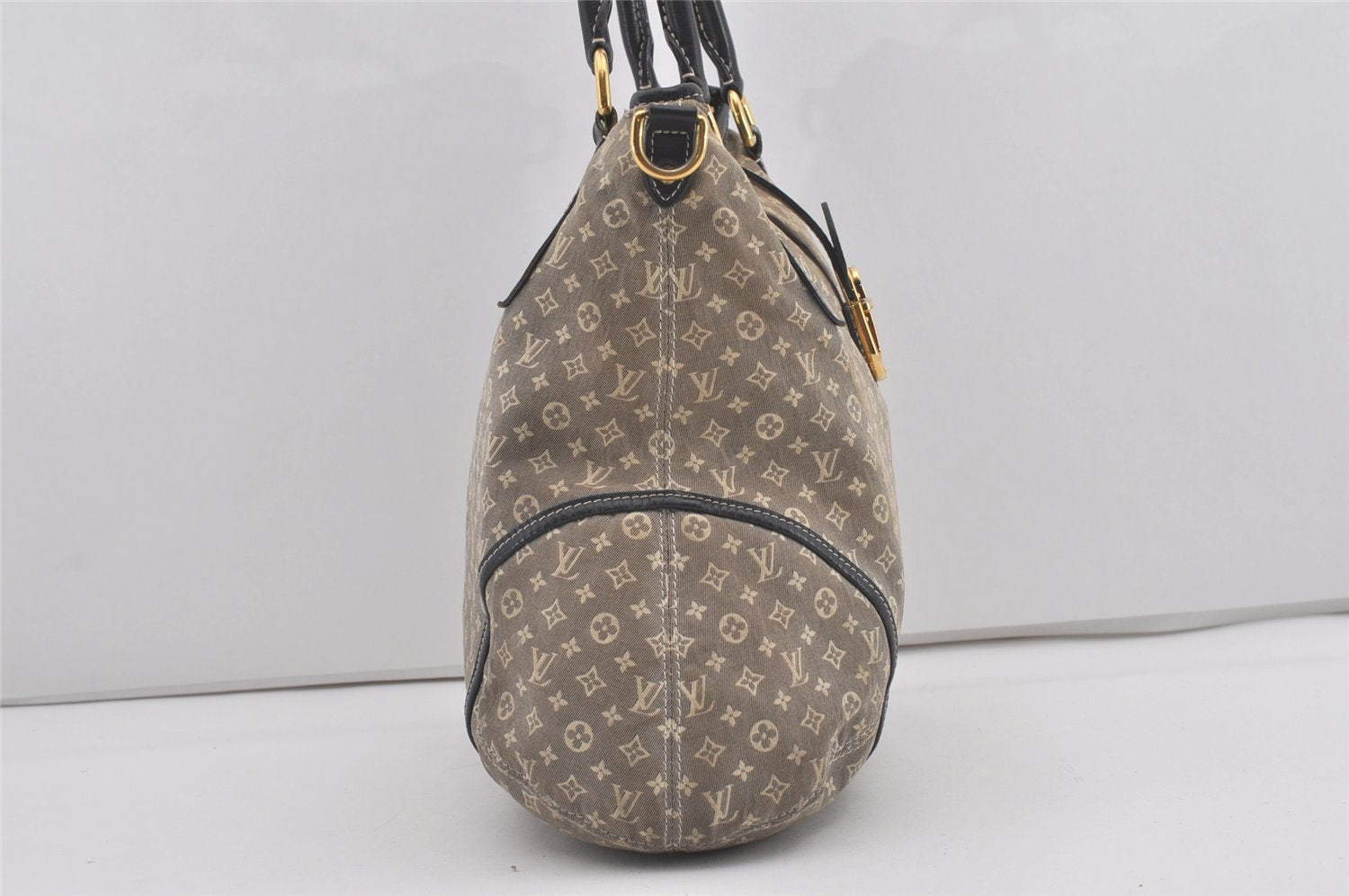 Authentic Louis Vuitton Monogram Idylle Elegie 2Way Tote Bag M56697 Blue 5394I