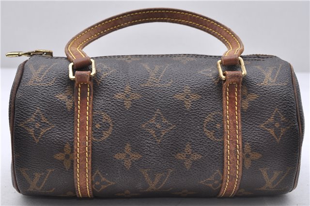 Authentic Louis Vuitton Monogram Papillon 19 Hand Bag Purse M51389 LV 5395D