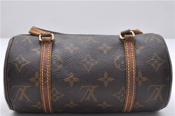Authentic Louis Vuitton Monogram Papillon 19 Hand Bag Purse M51389 LV 5395D