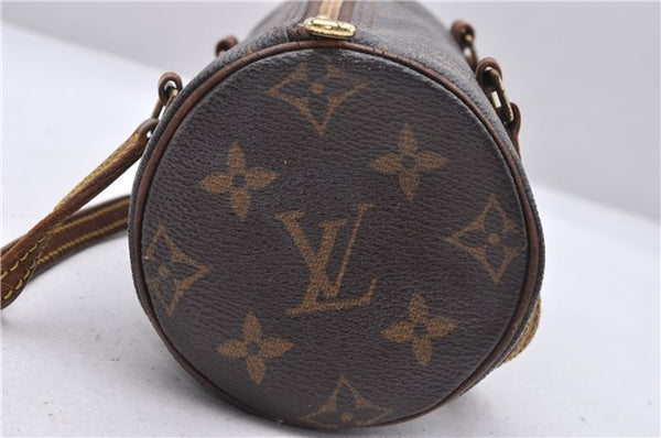 Authentic Louis Vuitton Monogram Papillon 19 Hand Bag Purse M51389 LV 5395D