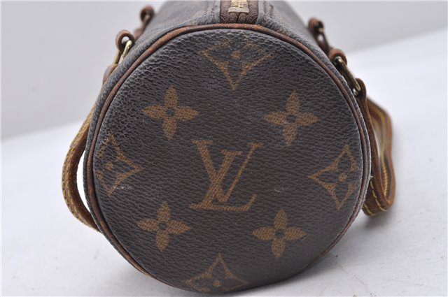 Authentic Louis Vuitton Monogram Papillon 19 Hand Bag Purse M51389 LV 5395D
