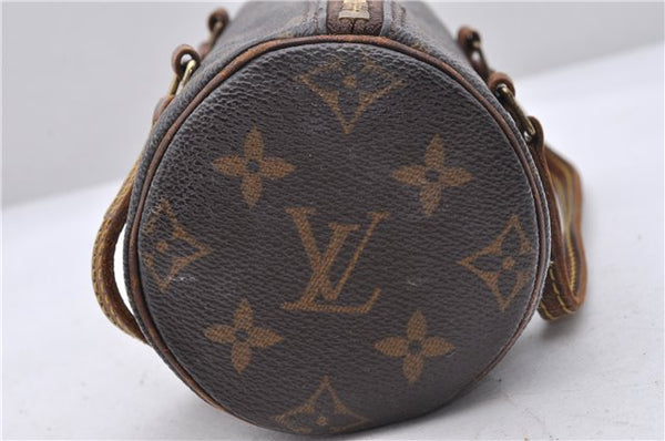 Authentic Louis Vuitton Monogram Papillon 19 Hand Bag Purse M51389 LV 5395D