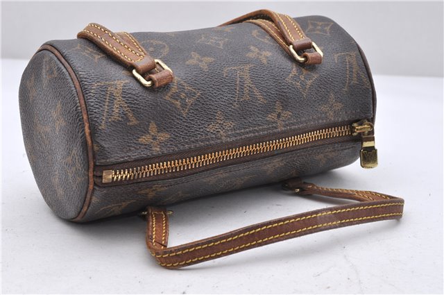 Authentic Louis Vuitton Monogram Papillon 19 Hand Bag Purse M51389 LV 5395D