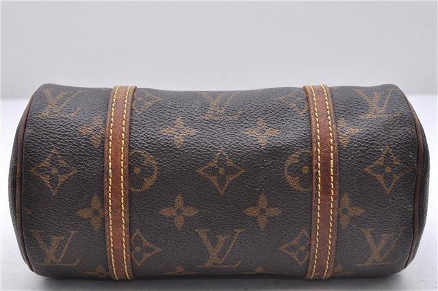 Authentic Louis Vuitton Monogram Papillon 19 Hand Bag Purse M51389 LV 5395D