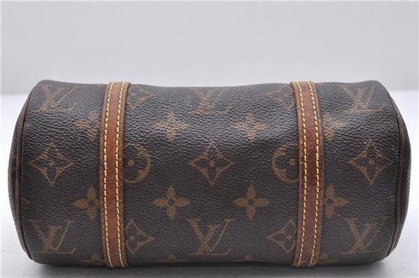 Authentic Louis Vuitton Monogram Papillon 19 Hand Bag Purse M51389 LV 5395D