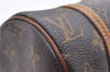 Authentic Louis Vuitton Monogram Papillon 19 Hand Bag Purse M51389 LV 5395D