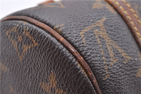 Authentic Louis Vuitton Monogram Papillon 19 Hand Bag Purse M51389 LV 5395D