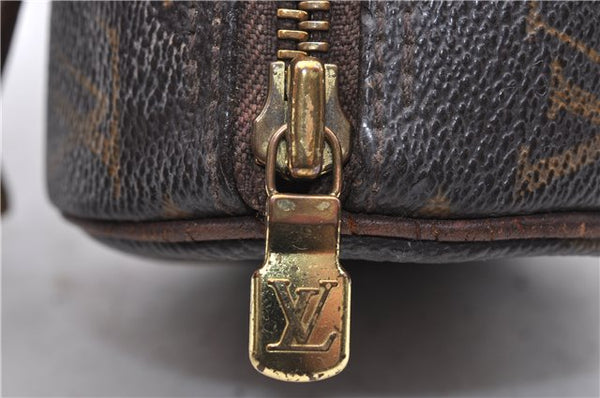 Authentic Louis Vuitton Monogram Papillon 19 Hand Bag Purse M51389 LV 5395D