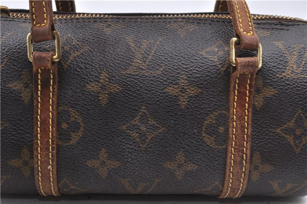 Authentic Louis Vuitton Monogram Papillon 19 Hand Bag Purse M51389 LV 5395D