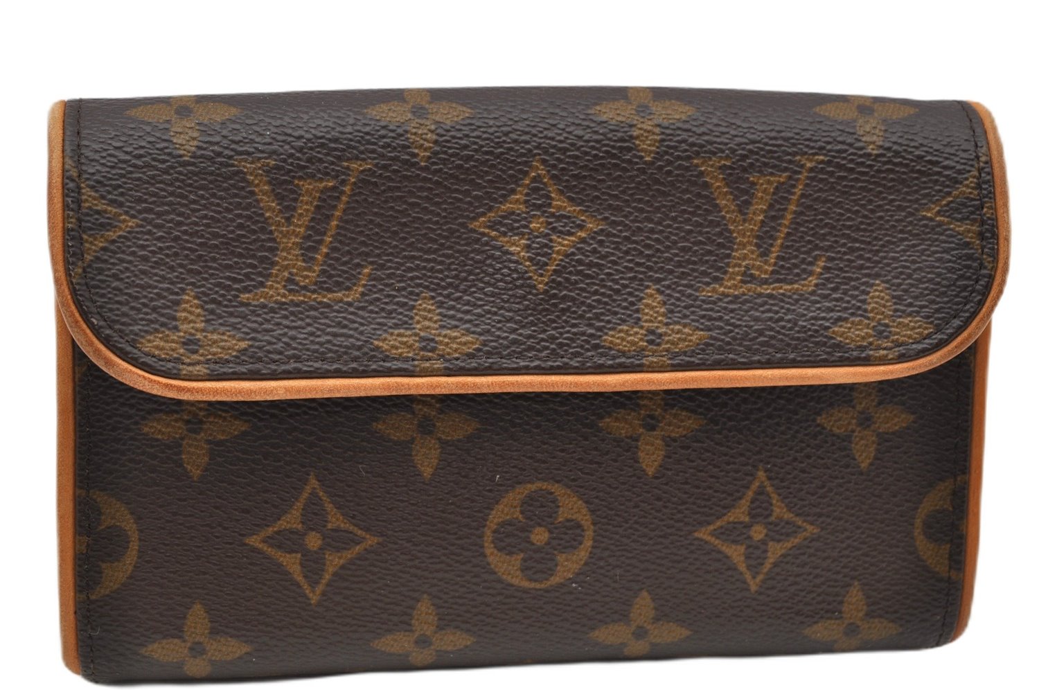 Auth Louis Vuitton Monogram Pochette Florentine Pouch Waist Bag M51855 LV 5395F