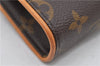 Auth Louis Vuitton Monogram Pochette Florentine Pouch Waist Bag M51855 LV 5395F