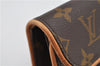 Auth Louis Vuitton Monogram Pochette Florentine Pouch Waist Bag M51855 LV 5395F
