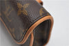 Auth Louis Vuitton Monogram Pochette Florentine Pouch Waist Bag M51855 LV 5395F
