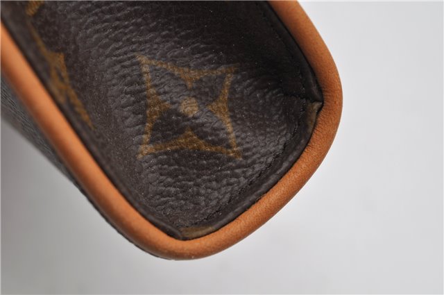 Auth Louis Vuitton Monogram Pochette Florentine Pouch Waist Bag M51855 LV 5395F