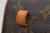 Auth Louis Vuitton Monogram Pochette Florentine Pouch Waist Bag M51855 LV 5395F