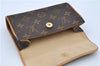 Auth Louis Vuitton Monogram Pochette Florentine Pouch Waist Bag M51855 LV 5395F