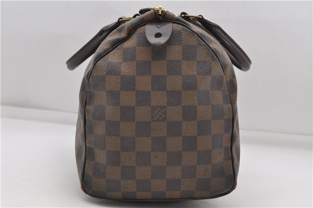 Authentic Louis Vuitton Damier Speedy 30 Hand Boston Bag Purse N41364 LV 5396D