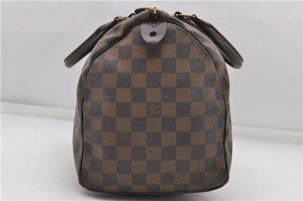 Authentic Louis Vuitton Damier Speedy 30 Hand Boston Bag Purse N41364 LV 5396D