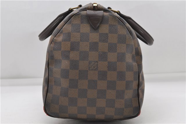 Authentic Louis Vuitton Damier Speedy 30 Hand Boston Bag Purse N41364 LV 5396D