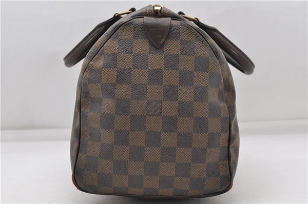Authentic Louis Vuitton Damier Speedy 30 Hand Boston Bag Purse N41364 LV 5396D