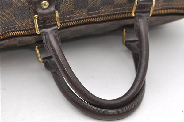 Authentic Louis Vuitton Damier Speedy 30 Hand Boston Bag Purse N41364 LV 5396D