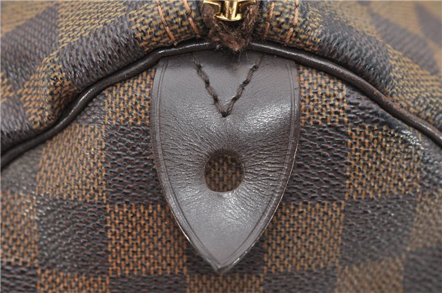Authentic Louis Vuitton Damier Speedy 30 Hand Boston Bag Purse N41364 LV 5396D