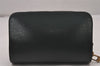 Authentic Louis Vuitton Taiga Baikal Clutch Bag Green M30184 LV 5396I