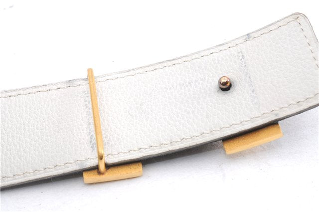 Authentic HERMES Constance Leather Belt Size 75cm 27.6