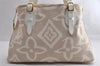 Authentic Louis Vuitton Cruise Line Tahitienne PM Tote Bag Beige M95674 LV 5397I