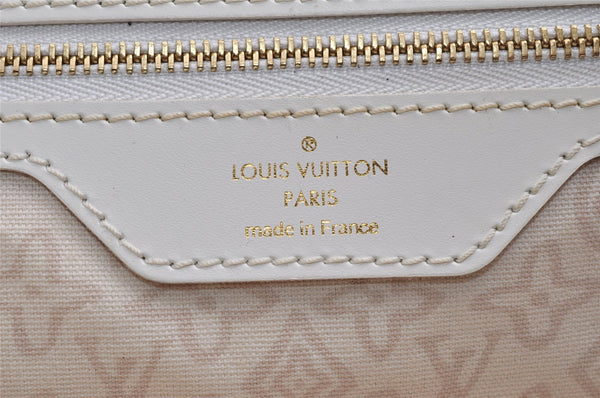 Authentic Louis Vuitton Cruise Line Tahitienne PM Tote Bag Beige M95674 LV 5397I