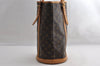 Authentic Louis Vuitton Monogram Bucket GM Shoulder Tote Bag M42236 Junk 5398I