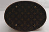 Authentic Louis Vuitton Monogram Bucket GM Shoulder Tote Bag M42236 Junk 5398I