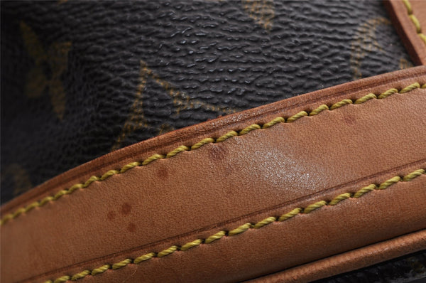 Authentic Louis Vuitton Monogram Bucket GM Shoulder Tote Bag M42236 Junk 5398I