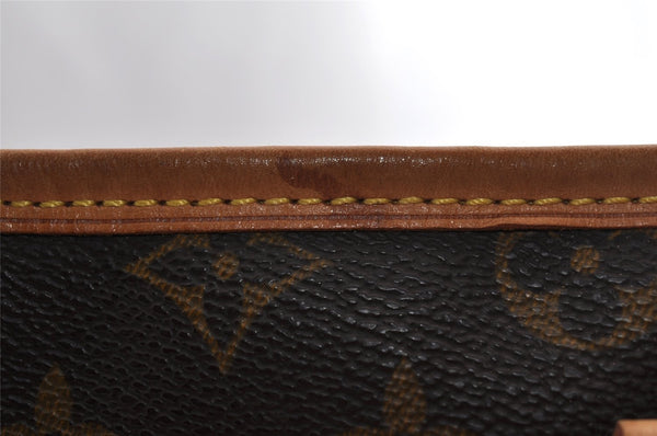 Authentic Louis Vuitton Monogram Bucket GM Shoulder Tote Bag M42236 Junk 5398I