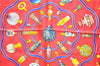 Authentic HERMES Carre 90 Scarf "Qu importe le flacon" Silk Navy 5399D