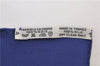 Authentic HERMES Carre 90 Scarf "Qu importe le flacon" Silk Navy 5399D