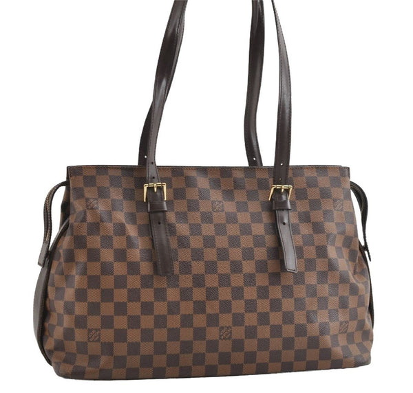 Authentic Louis Vuitton Damier Chelsea Shoulder Tote Bag N51119 LV 5399I