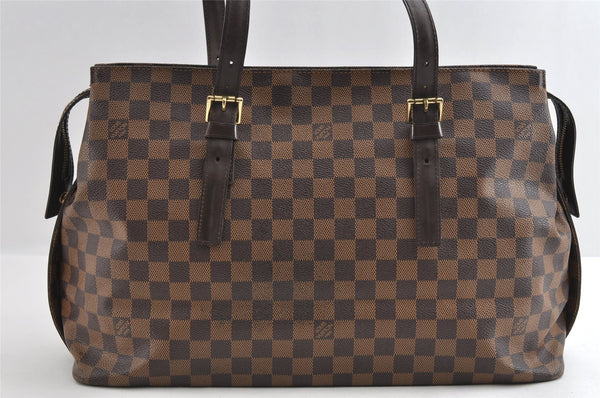 Authentic Louis Vuitton Damier Chelsea Shoulder Tote Bag N51119 LV 5399I