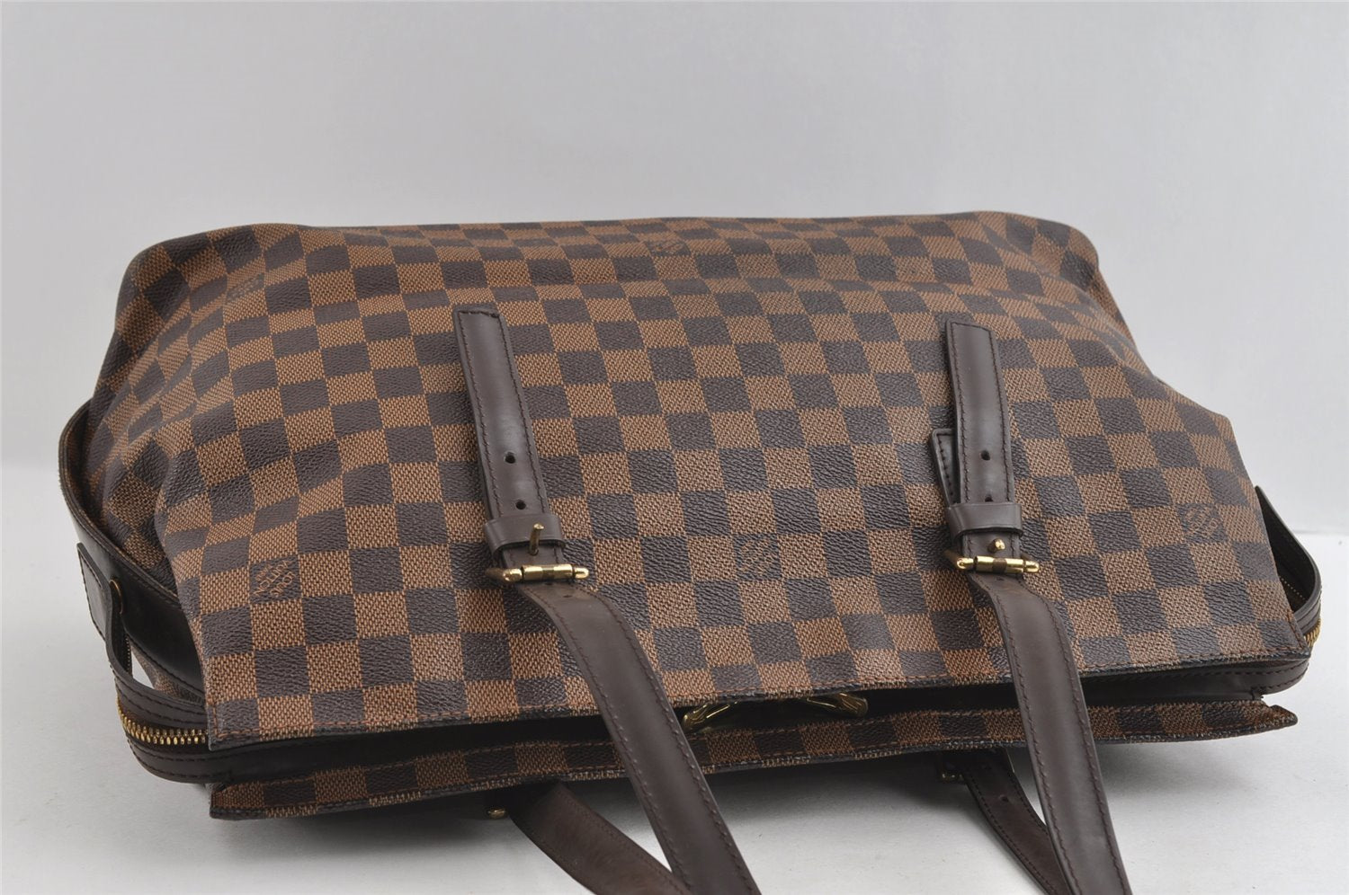Authentic Louis Vuitton Damier Chelsea Shoulder Tote Bag N51119 LV 5399I